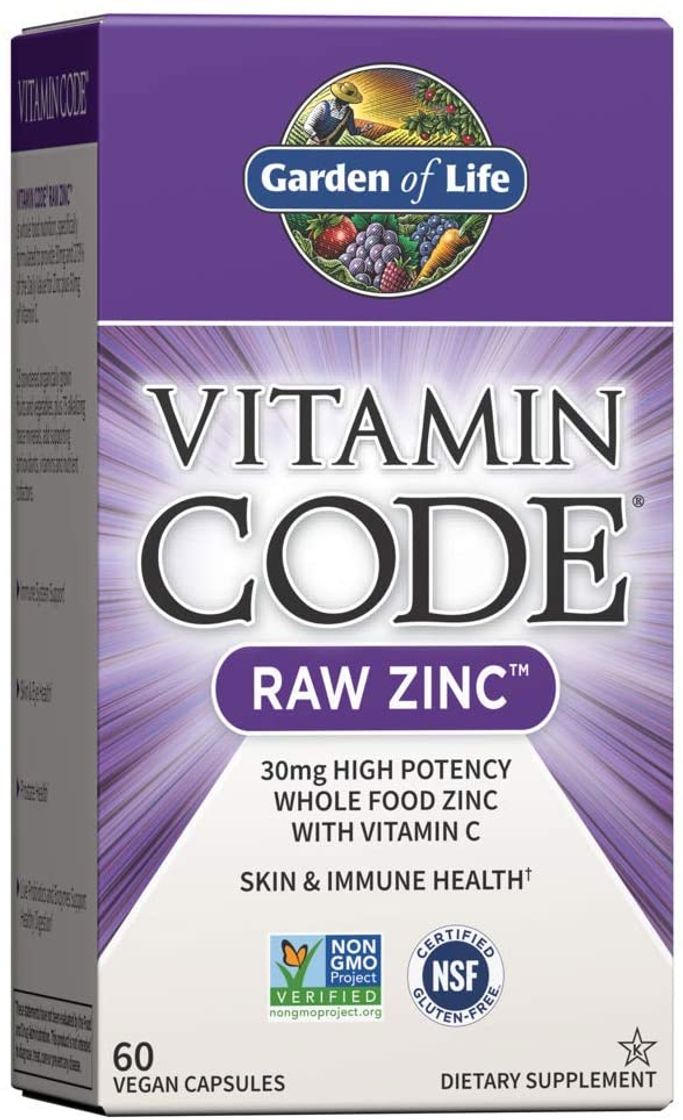 Fashion Garden of Life Vitamin Code Raw Zinc, 30mg Suplemento 