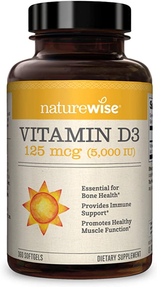 Moda NatureWise Vitamina D3 5,000 UI (suministro para 1 año) 