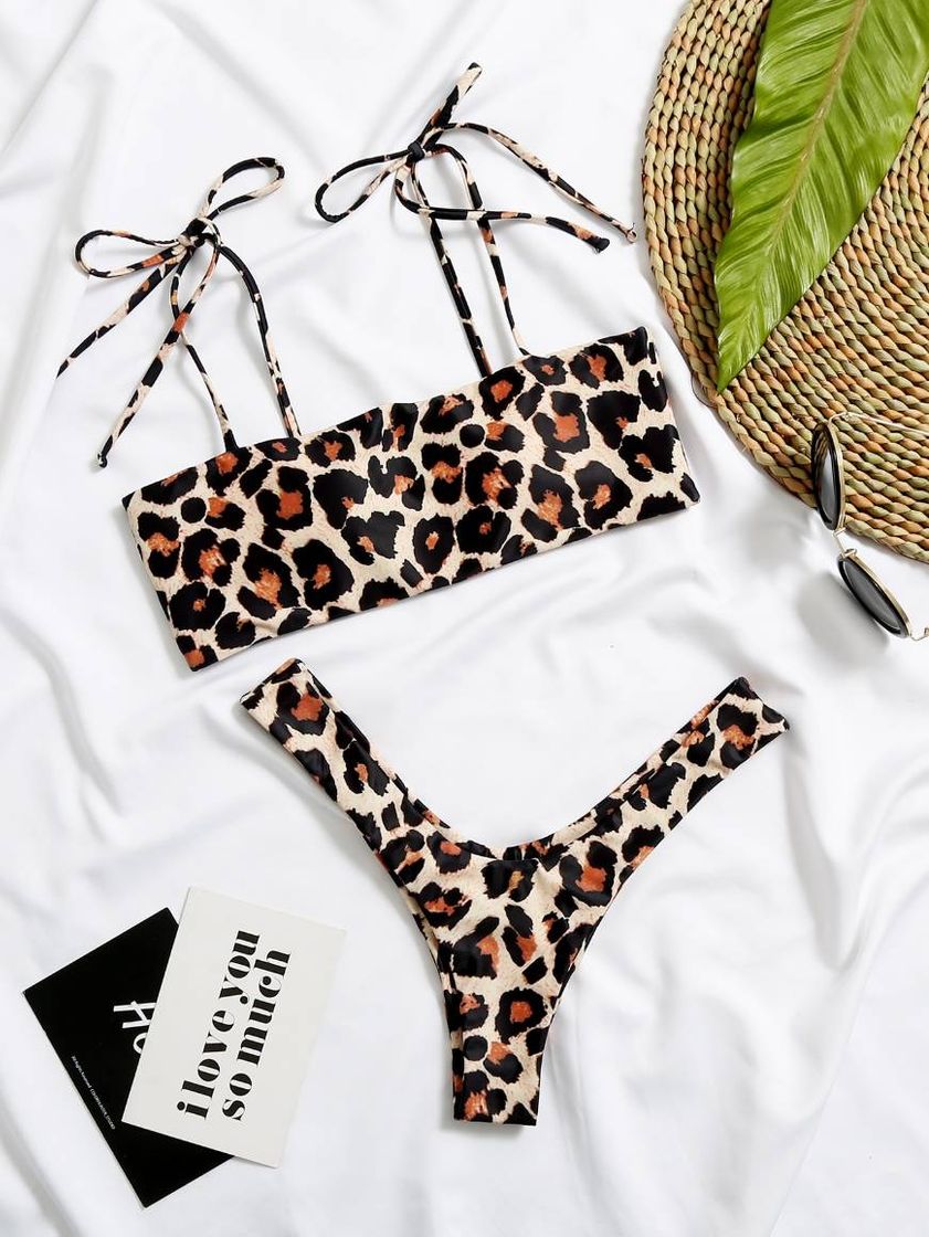 Moda Bikini leopardo multicolor