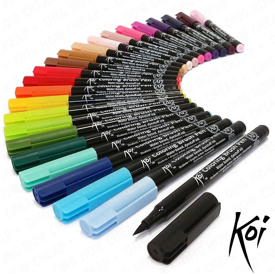 Producto Sakura Koi Coloring Brush Pen Skin Tones 6 Pack