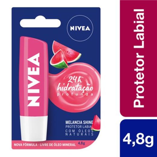 Protetores hidratantes labiais (Nivea) 