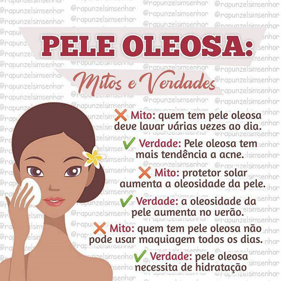 Social Mitos e Verdades (pele oleosa)
