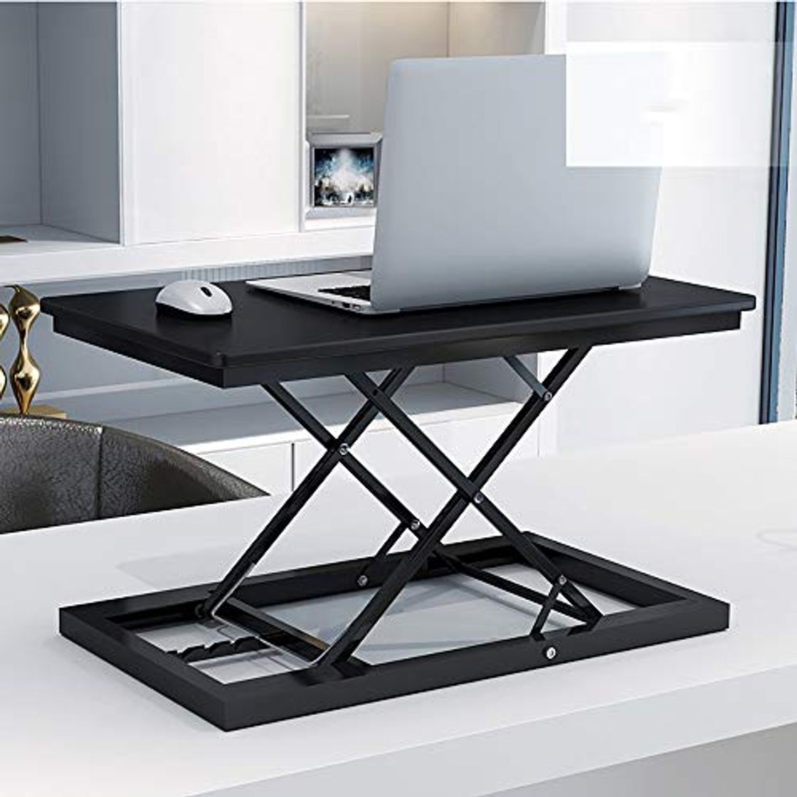 Producto Standing Desk Convertidor,Ajustable Soporte Computadora Canalización Vertical,manantial Gas Laptop Stand Canalización Vertical,Adapta