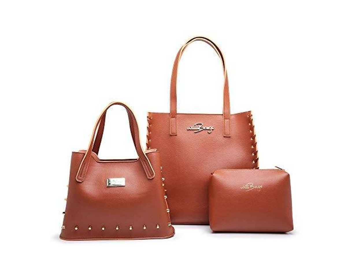 Producto Kit 3 Bolsas Sacolas Femininas

