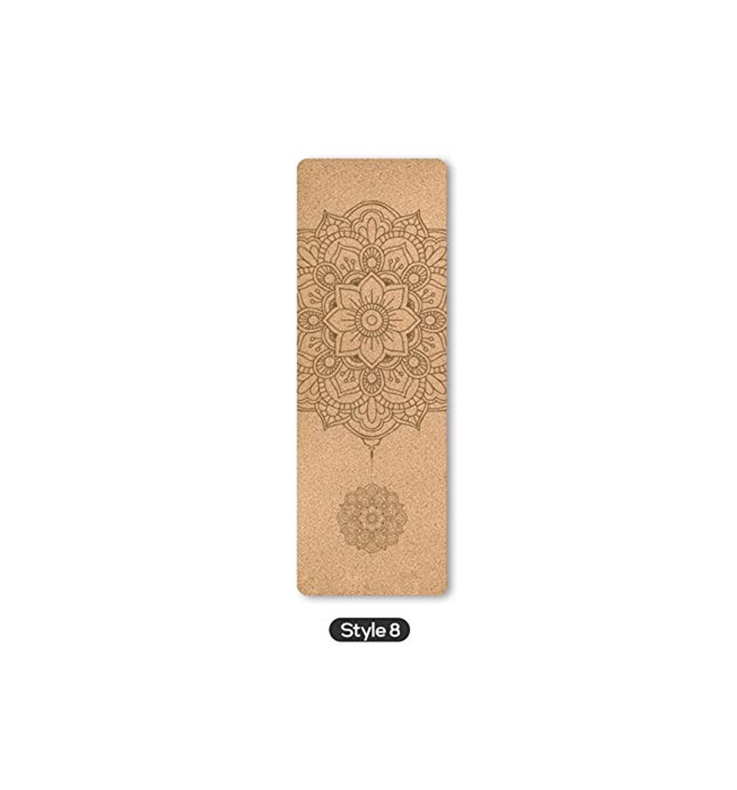 Products Colchoneta De Yoga 183X61Cm Estera De Yoga De Corcho Natural TPE 5Mm