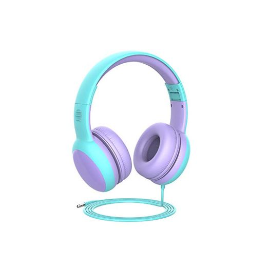 Gorsun Auriculares para niños, Volumen Limitado en el oído Auriculares para niños