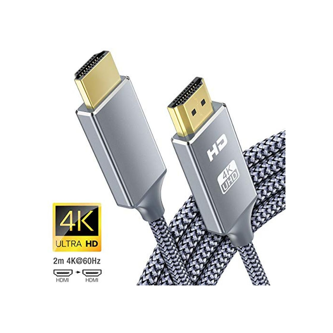 Electrónica 4K Cable HDMI 2 metros