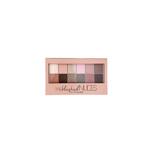 Paleta de Sombras de Ojos The Blushed Nudes, de Maybelline