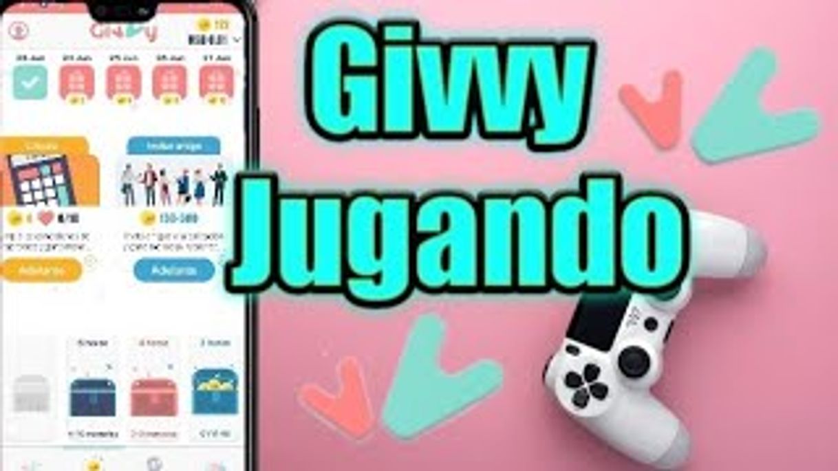 App  Givvy Otra  App que paga , mín de retiro es de $0.02