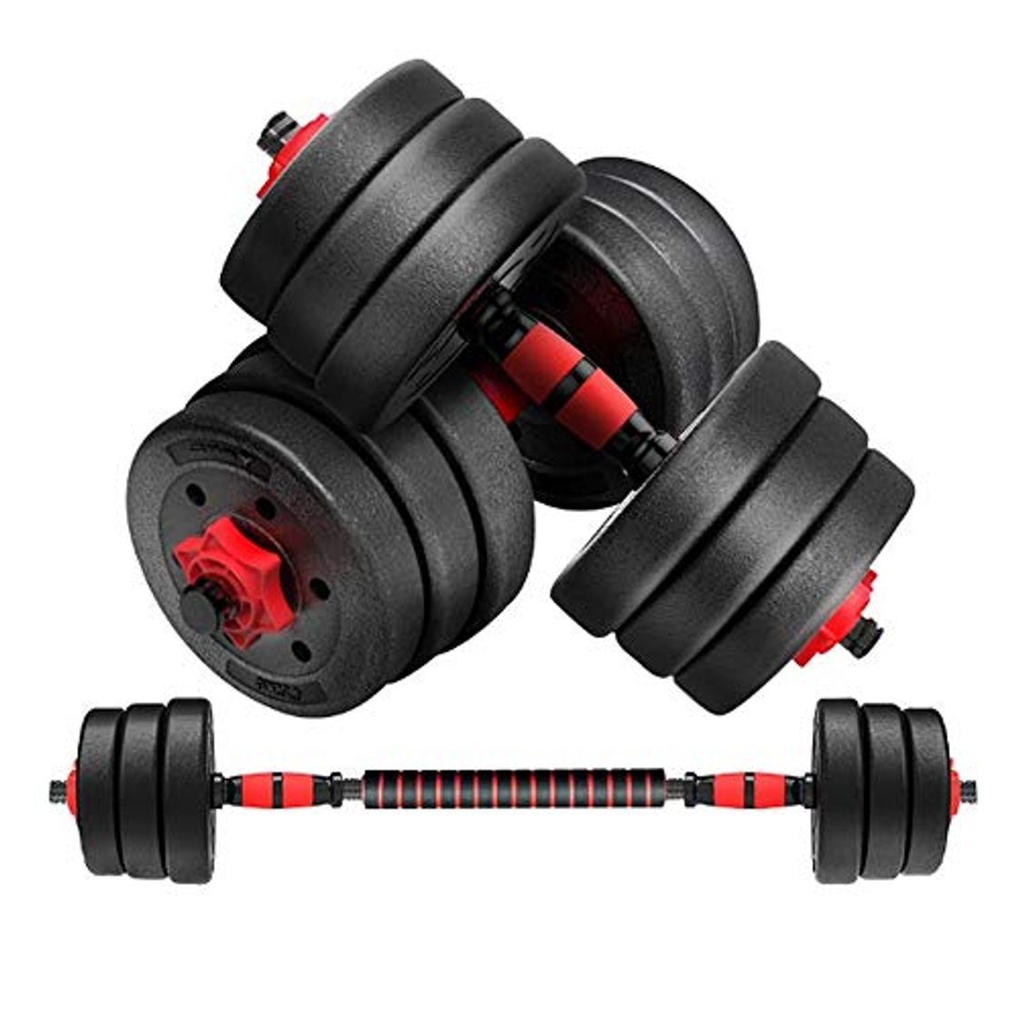 Producto jdiw Mancuernas Ajustables Gimnasio En Casa Mancuerdas Antideslizante para Hogar Entrenamiento Peso