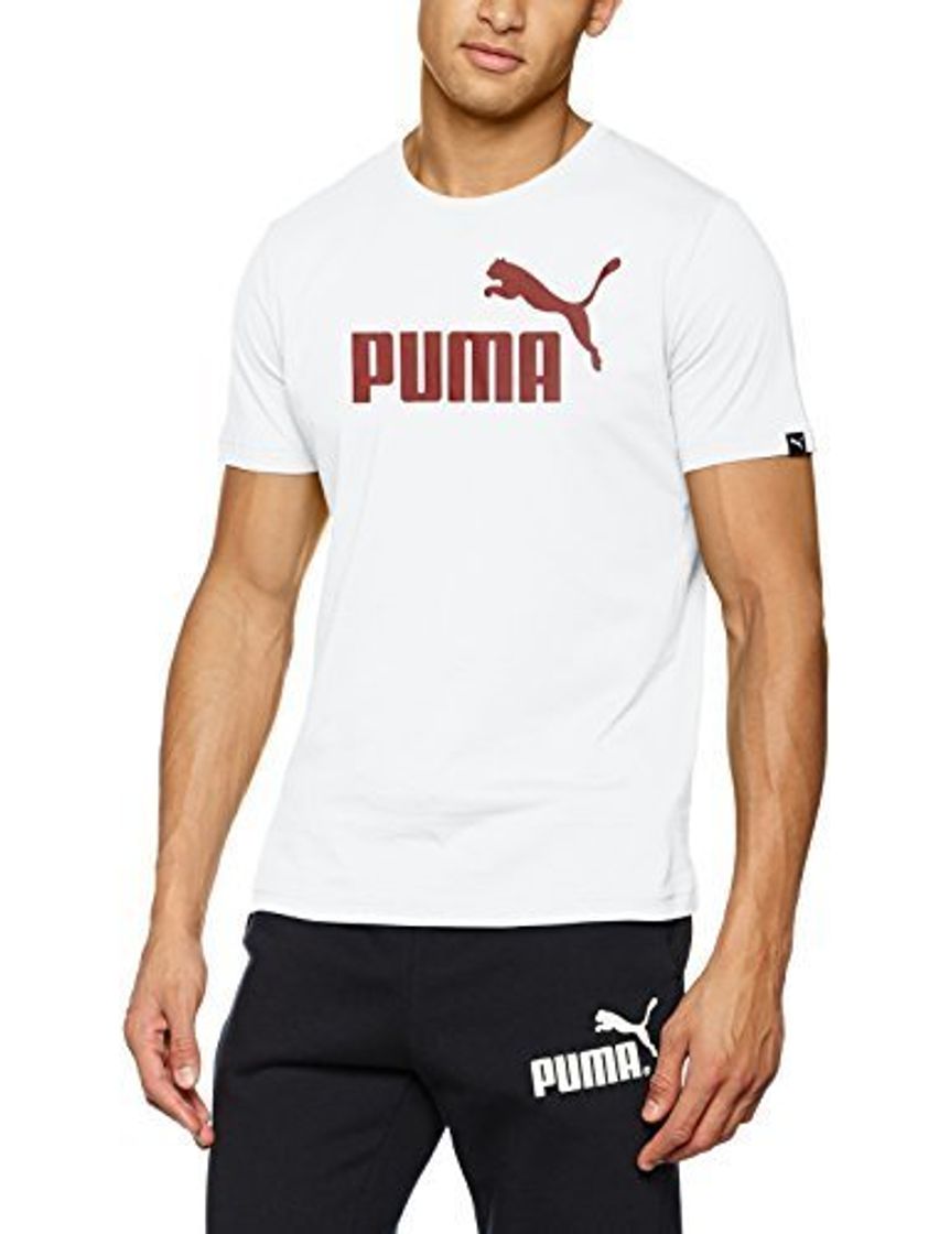 Lugares PUMA Style No.1 Logo Camiseta Cuello Redondo Manga Corta Algodón - Camisas