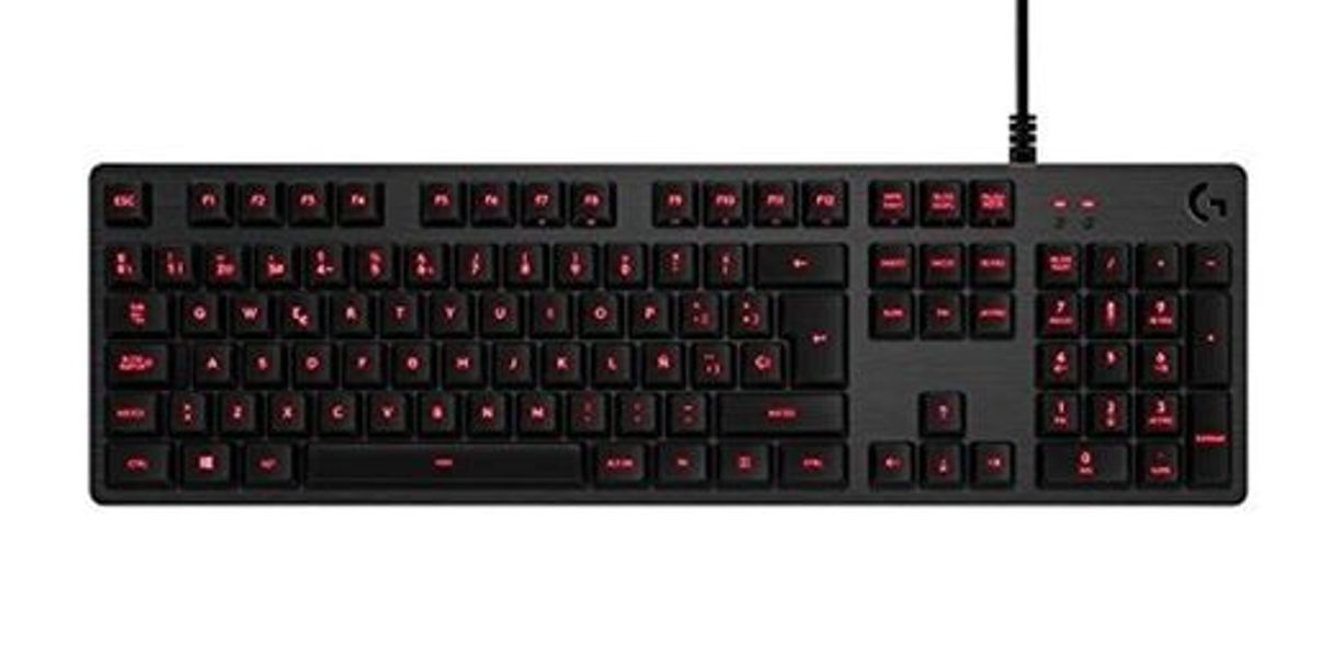 Social Logitech G413 USB QWERTY Español Negro - Teclado