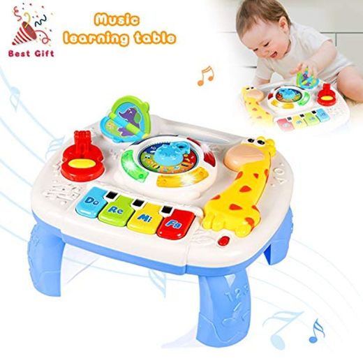 ACTRINIC Mesa Musical De Estudio Juguete para Bebés De 6 A 12