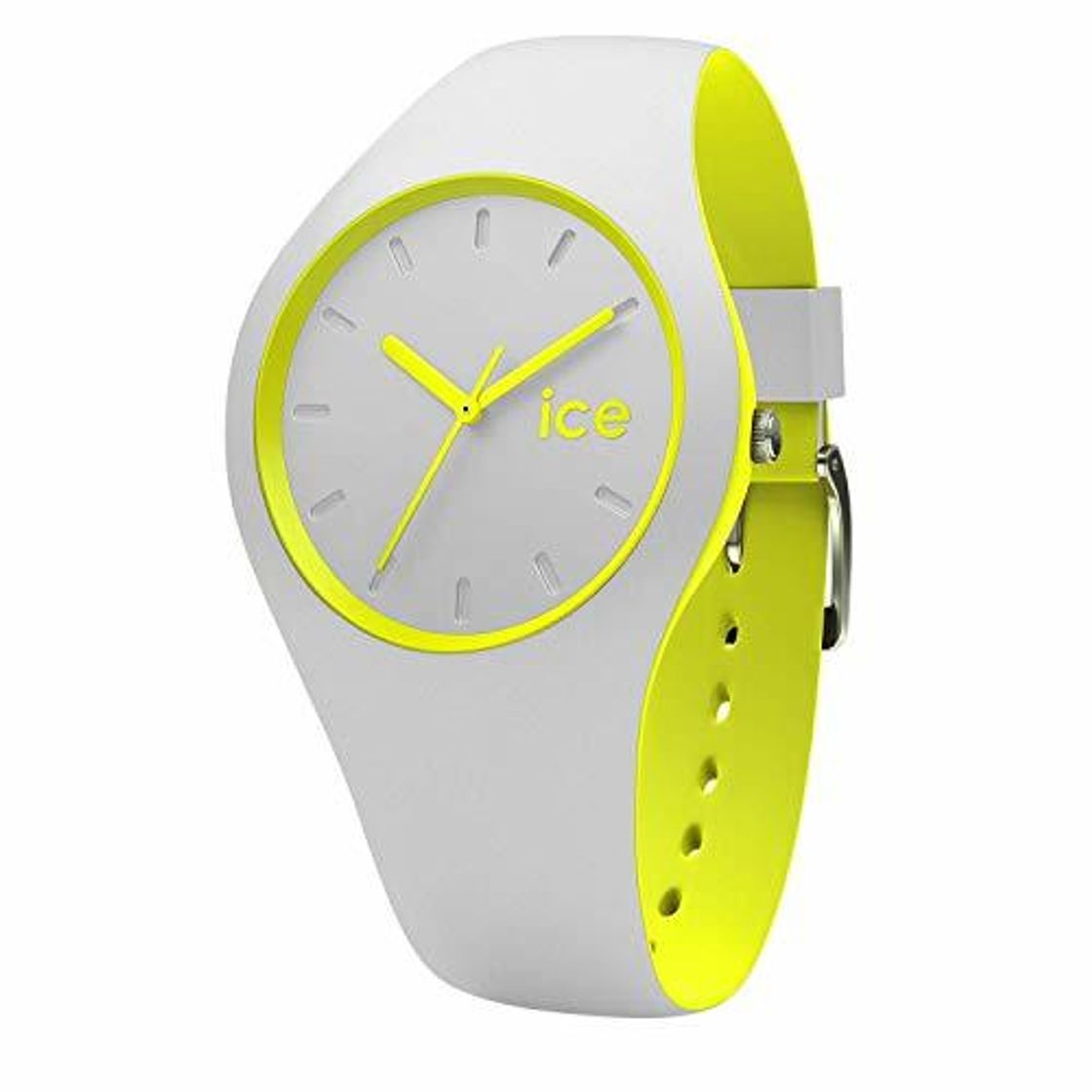 Social Ice-Watch - ICE duo Grey Yellow - Reloj grigio para Hombre