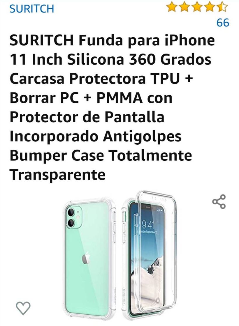 Producto Funda iphone 11