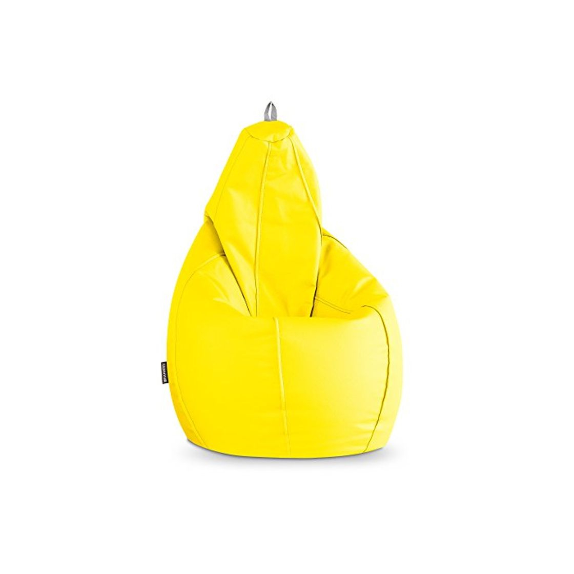 Social HAPPERS Puff Pera Polipiel Indoor Amarillo XL