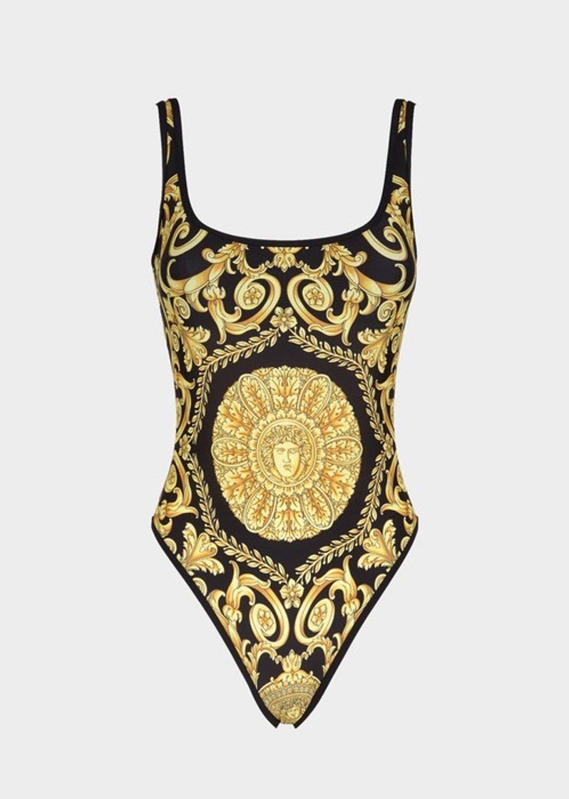 Producto Versace Gold Hibiscus Print Swimsuit 