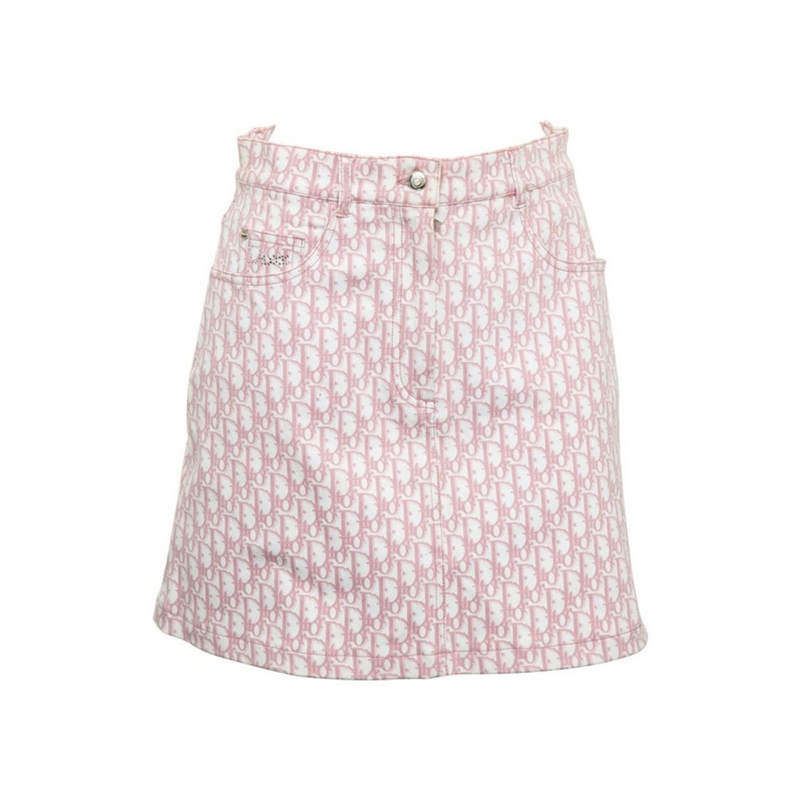 Producto John Galliano for Christian Dior Pink Trotter Logo Skirt
