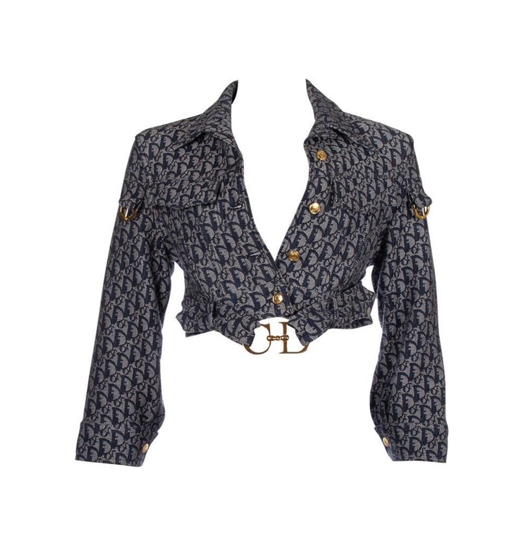 Producto Christian Dior Spring 2000 Runway Diorissimo Belted Jacket