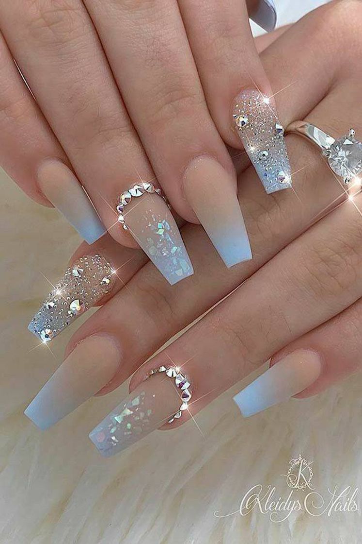 Moda unhas lindas cristal