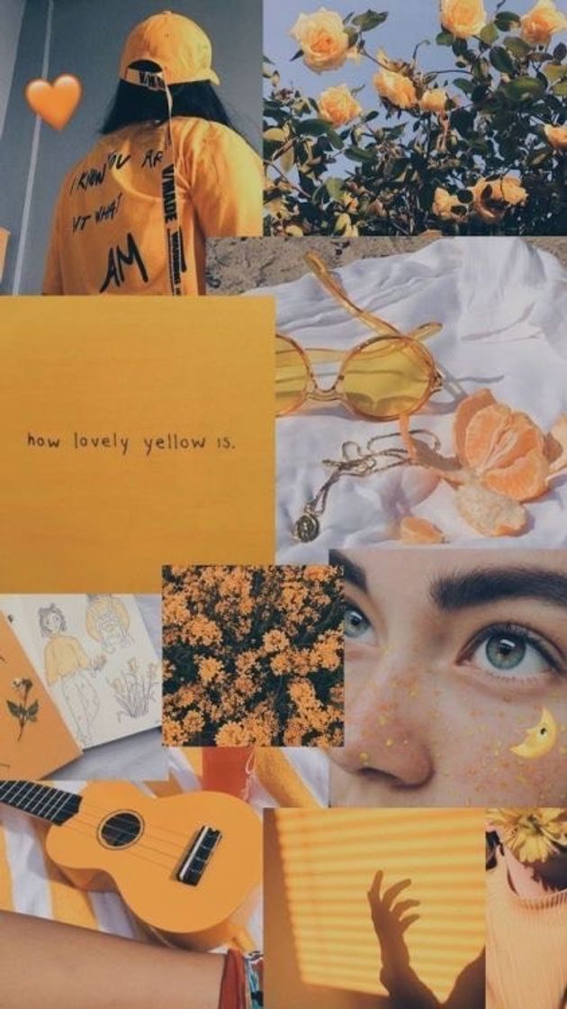 Moda Wallpaper amarelo 🧡