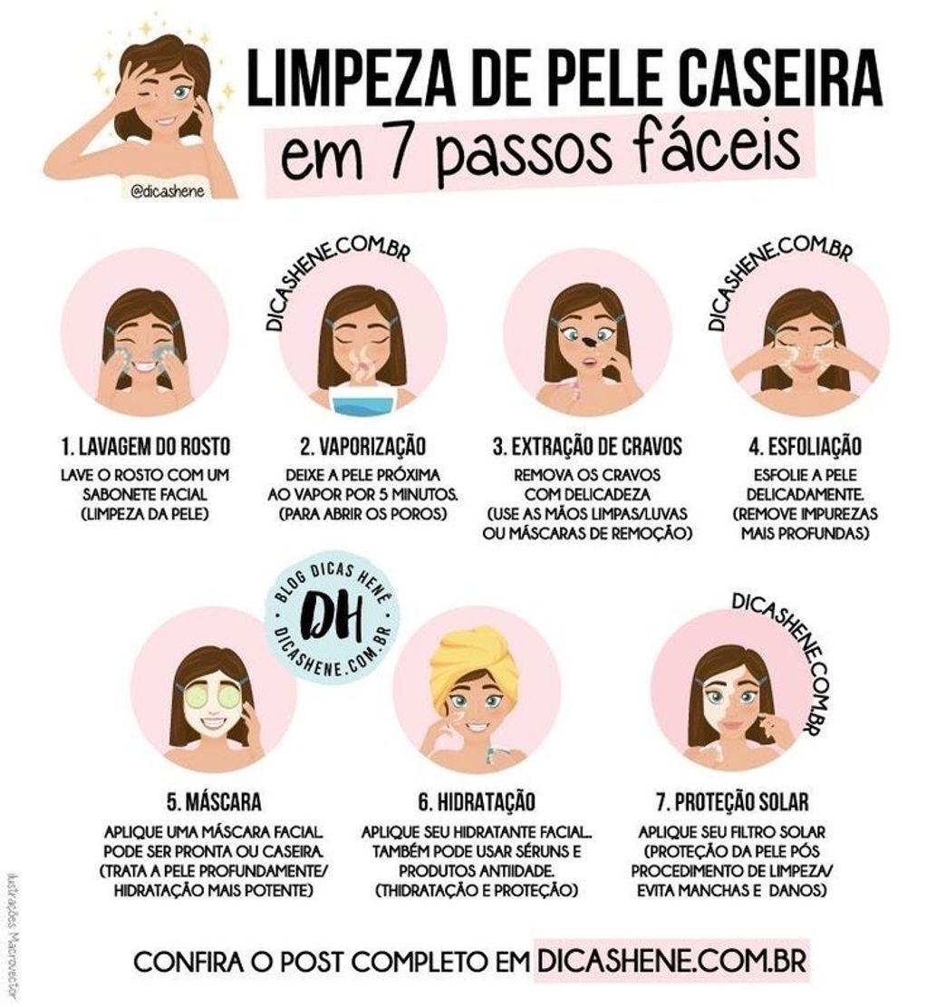 Moda Limpeza de pele caseira!