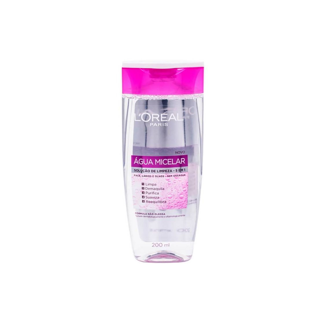 Producto Água Micelar de Limpeza Facial 5 em 1