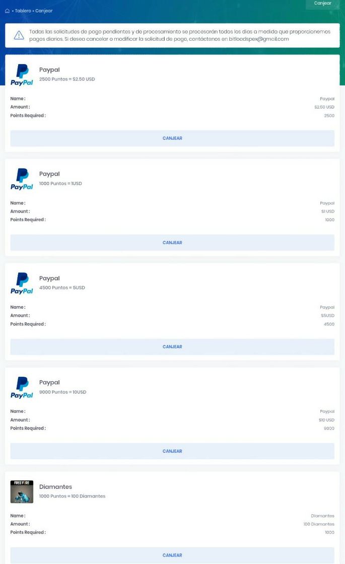 Social Dinero a PayPal