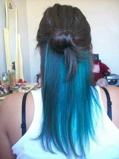 cabelo azul 