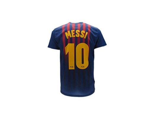 Camiseta de Fútbol Lionel Leo Messi 10 Barcelona Barça Home Temporada 2018-2019