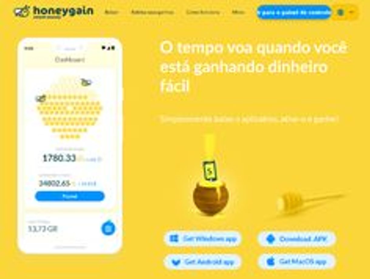 Fashion Honeygain é um App para ganhar dinheiro, pagam em dólares🥰