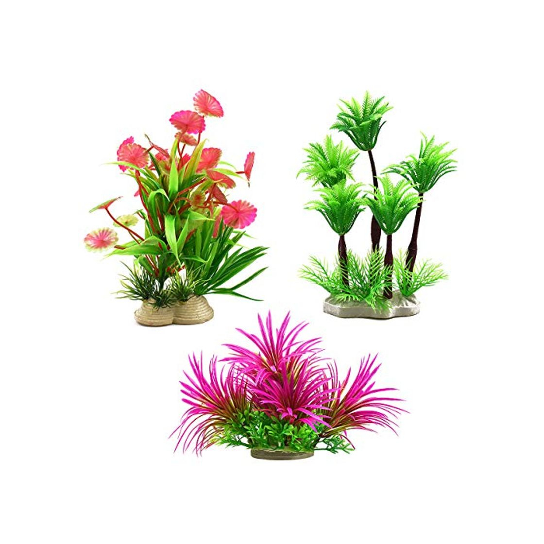 Product UEETEK 6 Piezas Acuario Multicolor decoración Artificial Estrella de mar falsificación Ornamento de ocultación de Coral para la decoración del Tanque de Peces