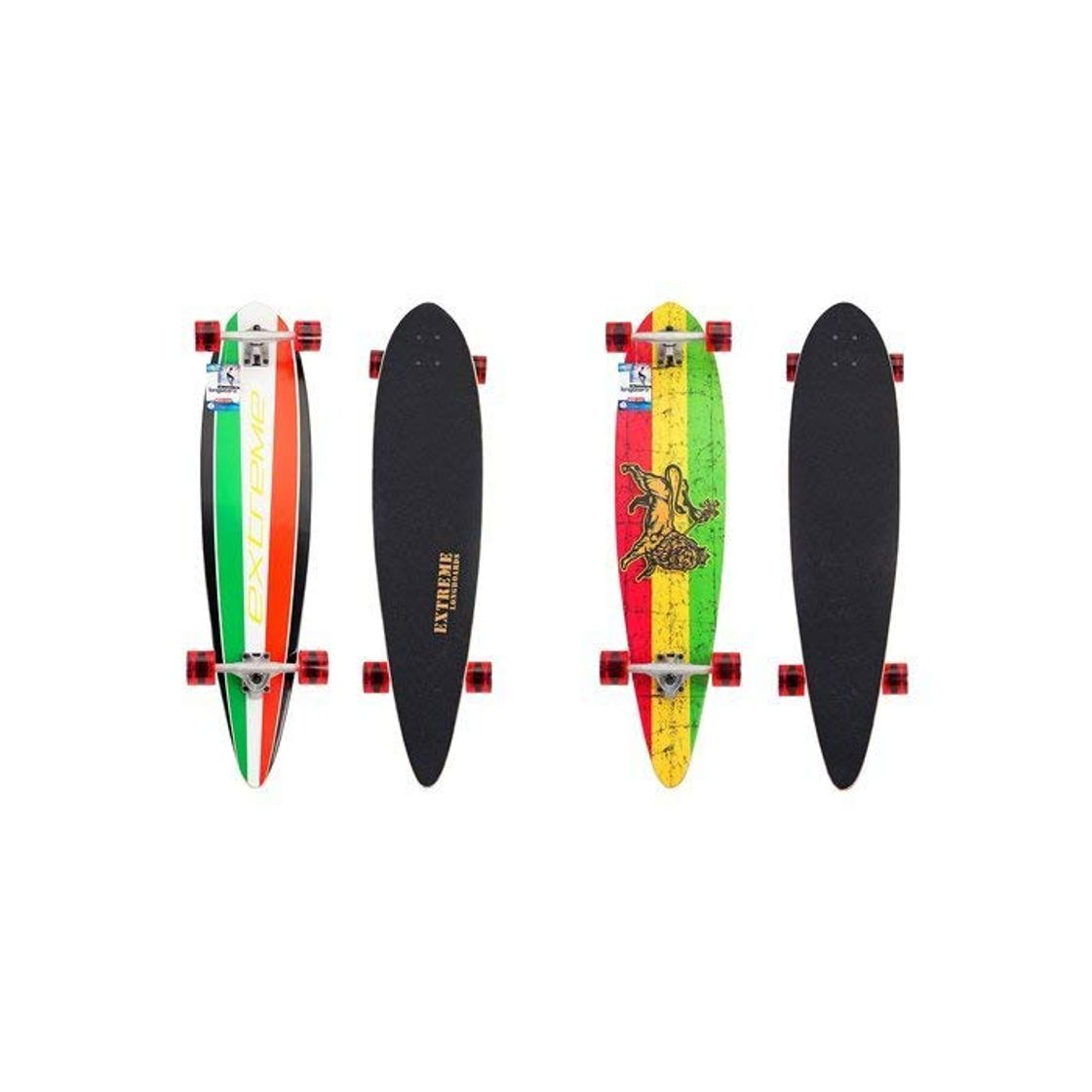 Product GLOBO, Skate de Longboard de Madera 102 23cm 2 Ass. ABEC 7