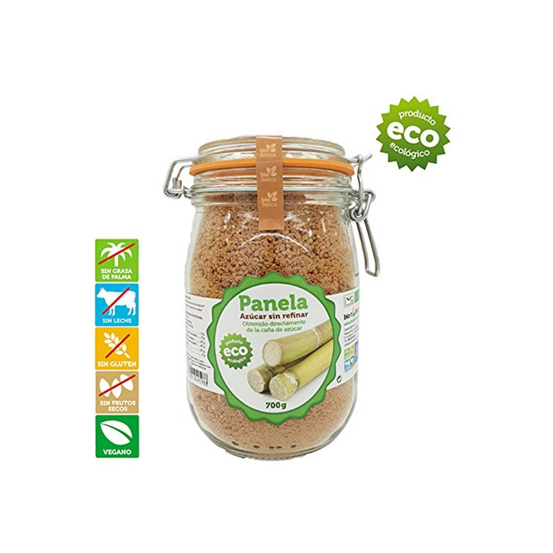 Product Panela Integral de Caña de Azúcar 100% BIO bioBética 700gr