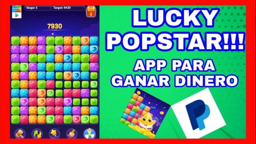 Lucky PopStar - App Para Ganar Dinero 👈🏾🔥