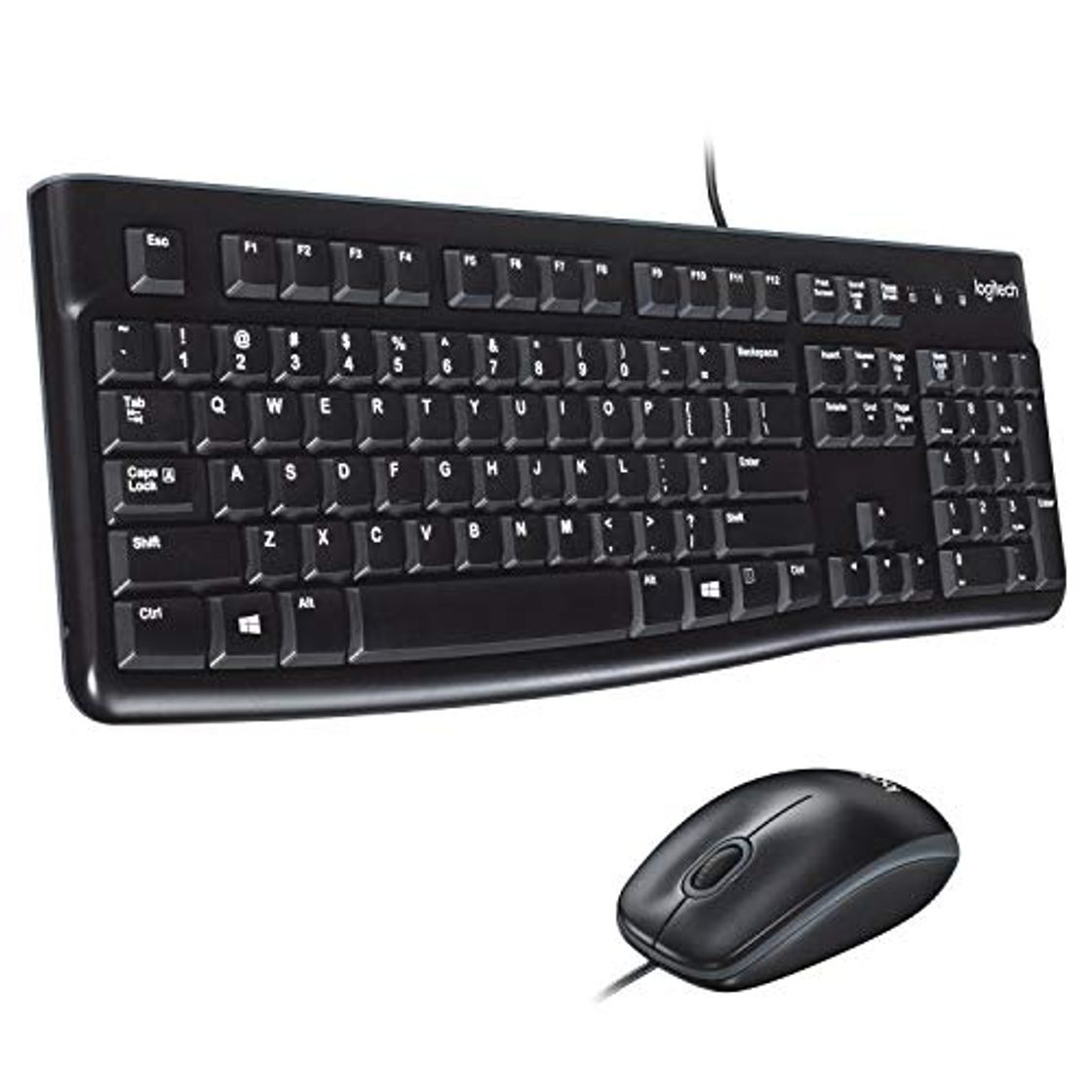 Social Logitech MK120 Combo Teclado y Ratón con Cable para Windows