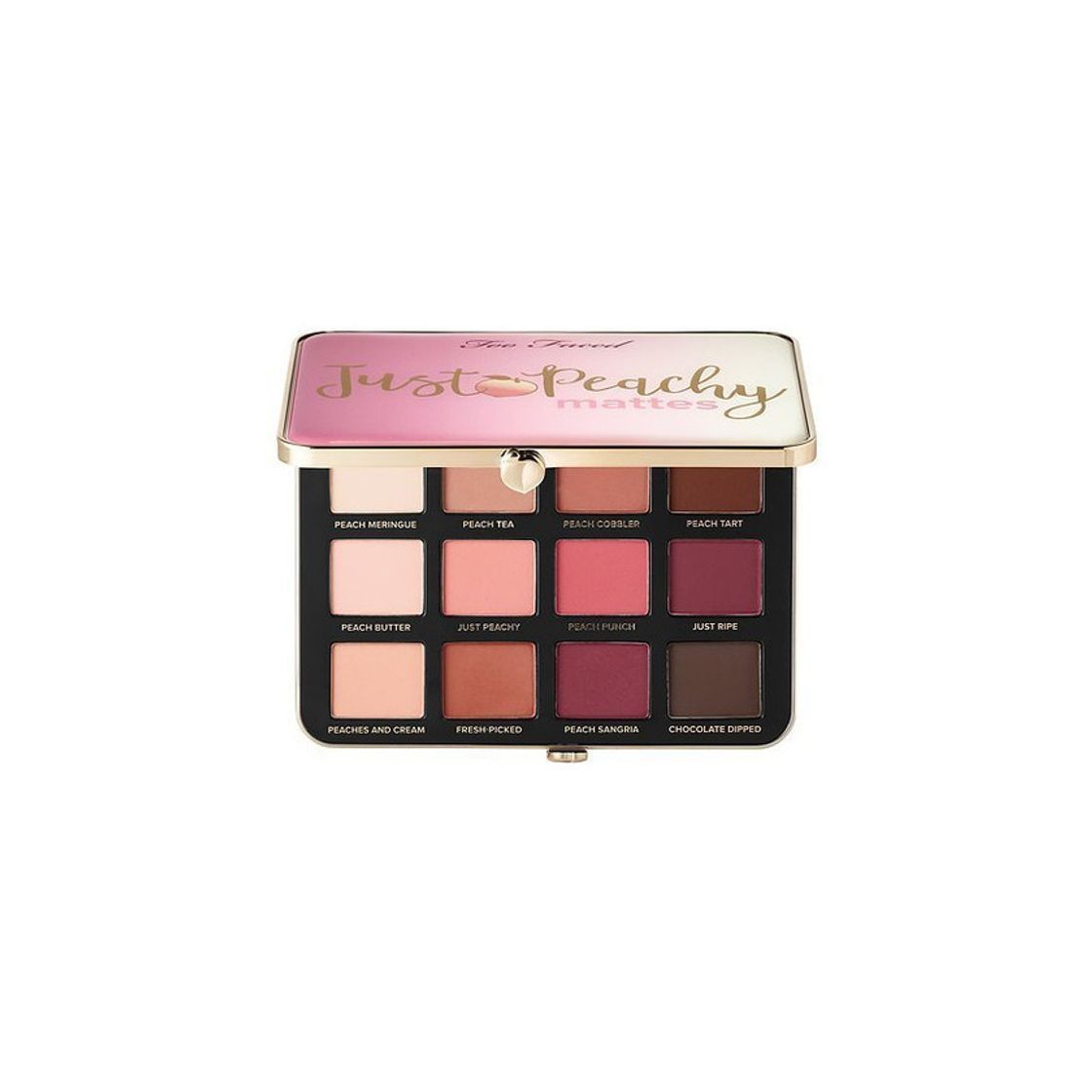 Social Paleta de sombras de ojos de terciopelo mate Just Peachy
