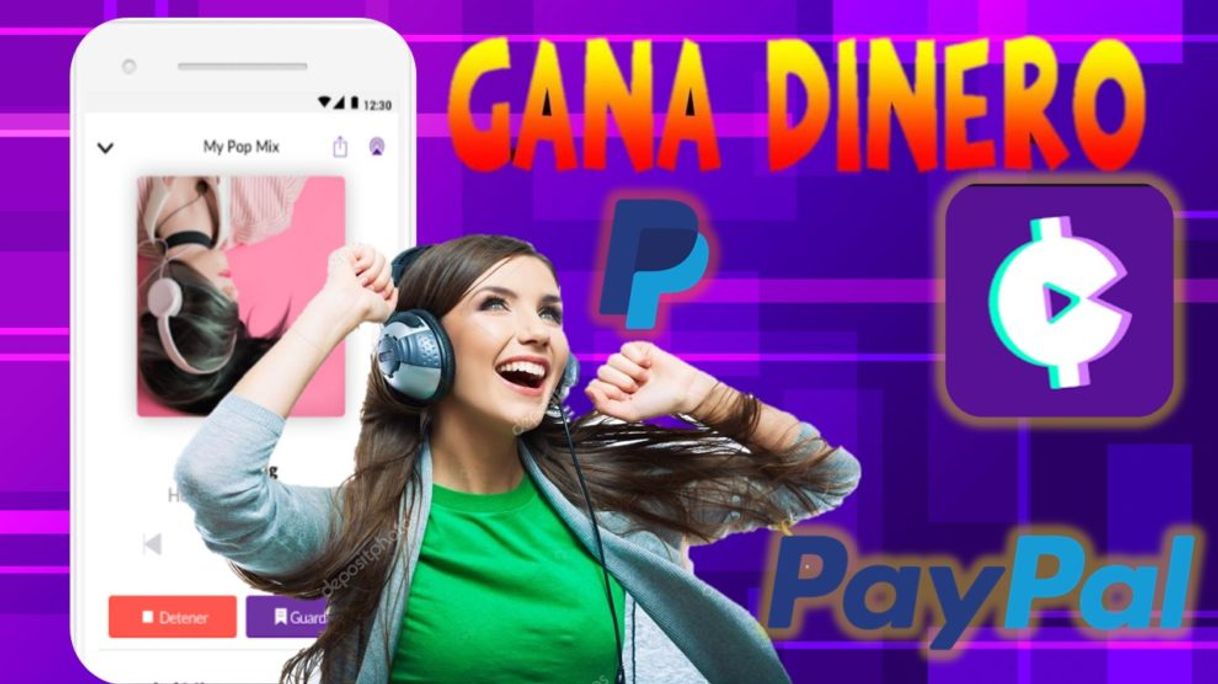 Aplicaciones Current app para ganar dinero escuchando música 