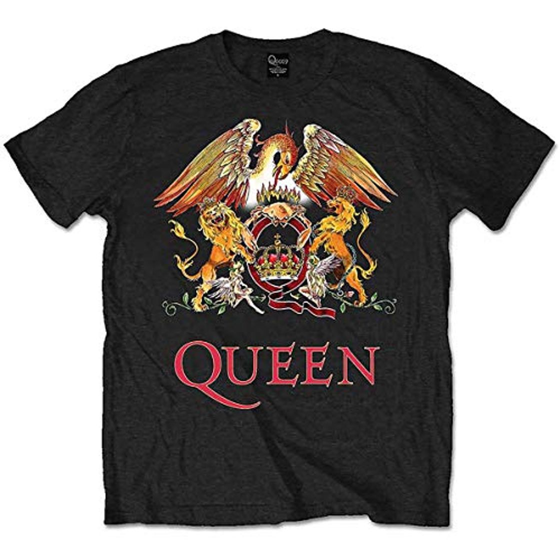 Producto Queen Classic Crest Camiseta, Schwarz