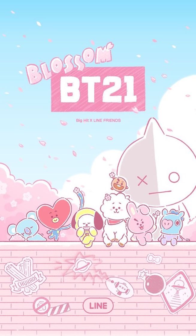 Moda Fondo BT21 ❤️💐