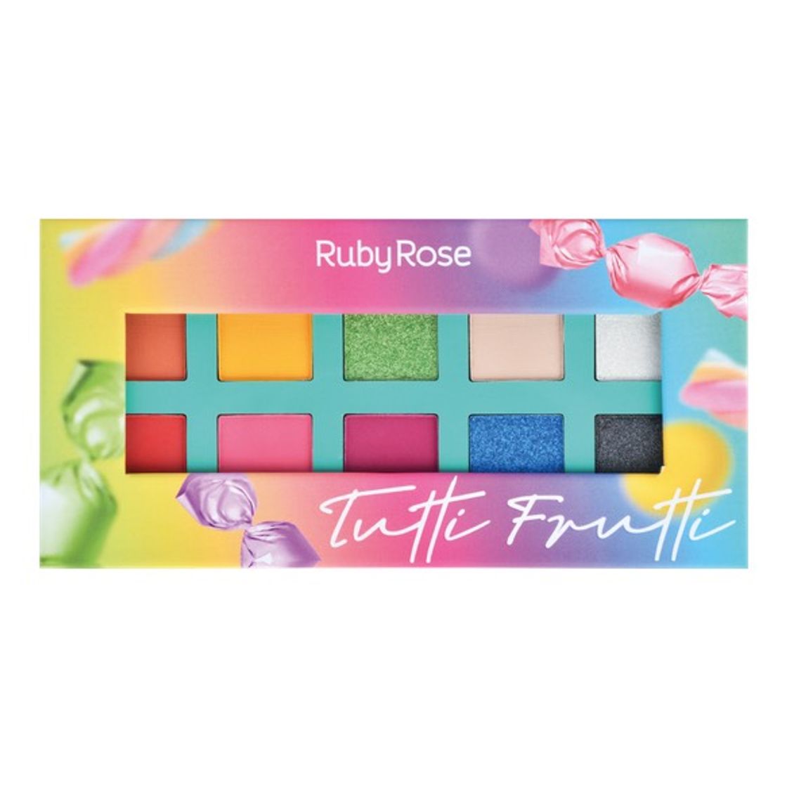 Moda PALETA DE SOMBRAS ESSÊNCIA TUTTI FRUTTI – RUBY ROSE 