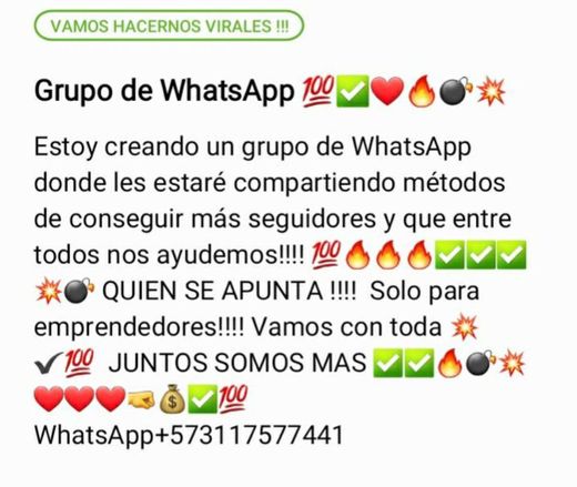 Grupo de WhatsApp ingresa ya 💯❤✅🔥💣💥