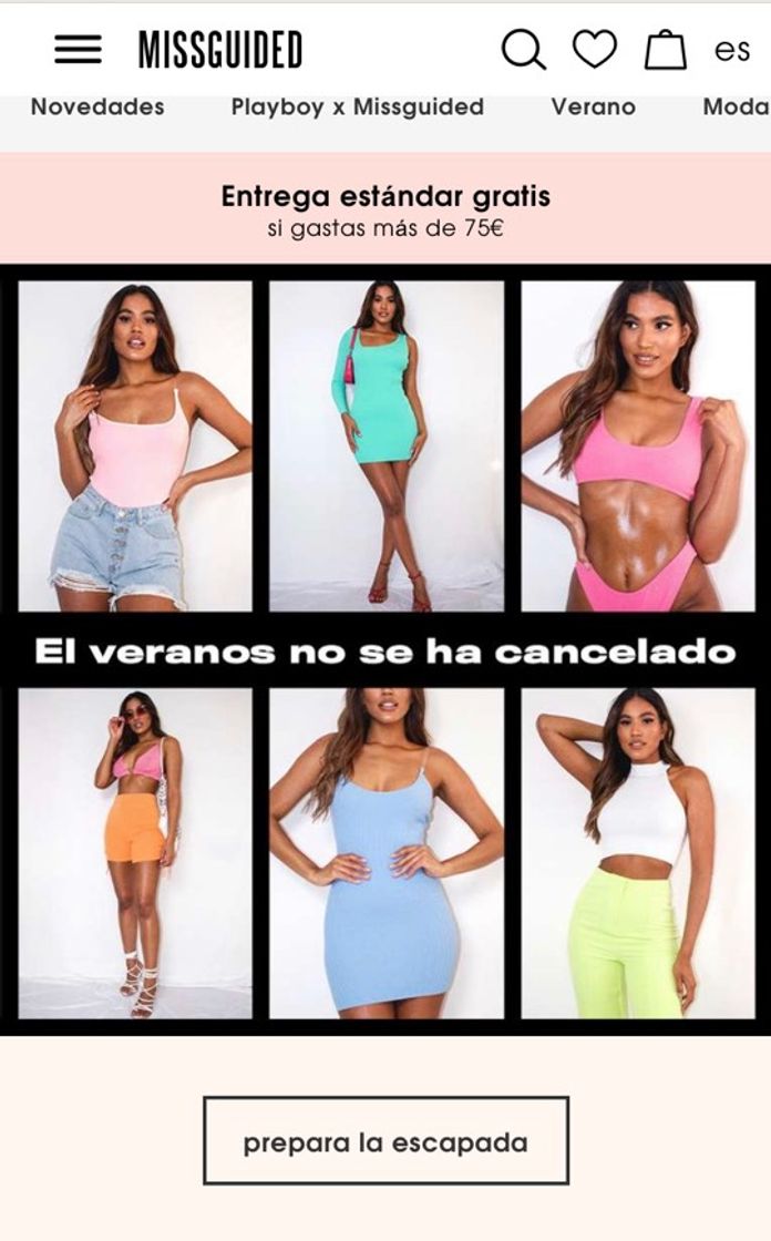 Fashion Missguided España | Ropa de mujer | Comprar moda de mujer online