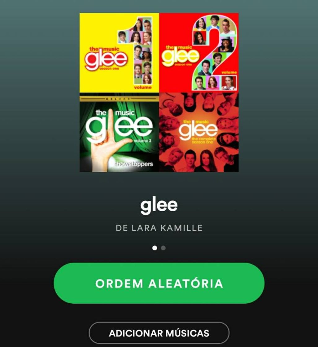 Moda  glee - trilha sonora da série Glee