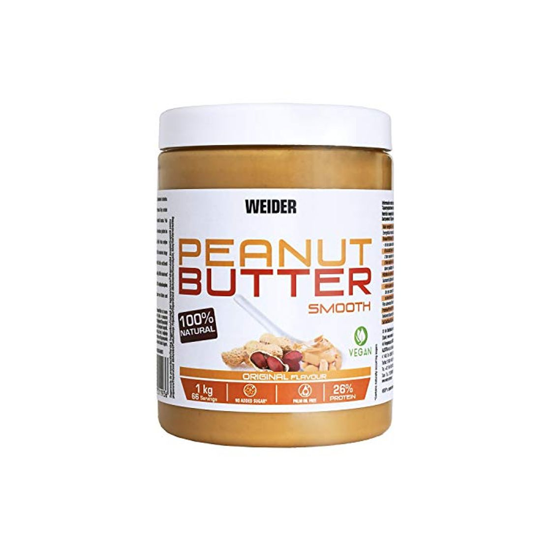 Social Weider Peanut Butter - 1000 gr