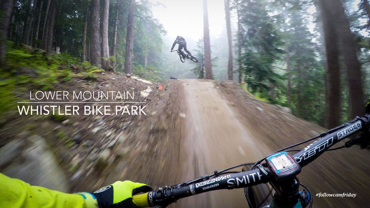 Fashion Mountain Biking the lower Whistler Bike Park - YouTube