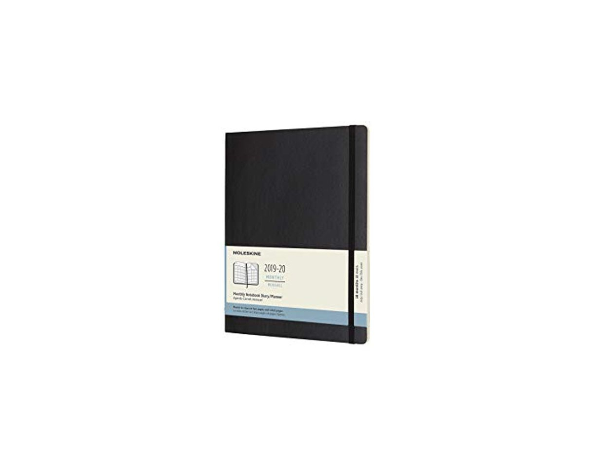 Product Moleskine - Agenda Mensual de 18 Meses 2019/2020, Calendario Académico con Tapa