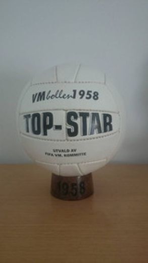 Balón de fútbol mundial 1958