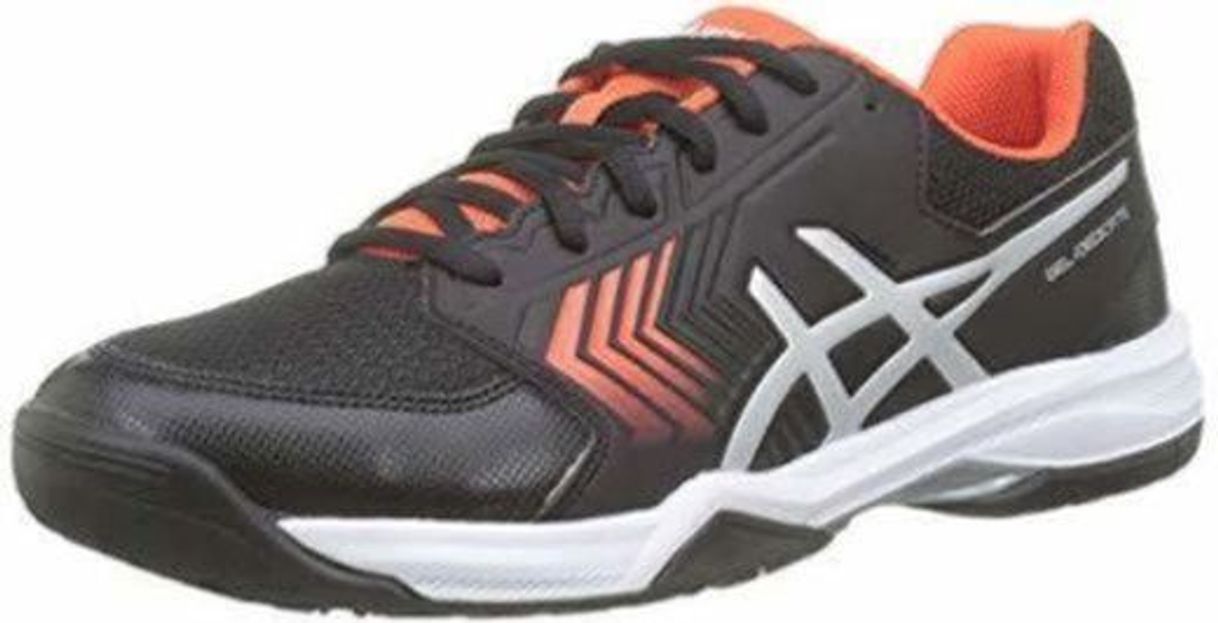 Social Asics Gel-Dedicate 5, Zapatillas de Tenis para Hombre, Negro