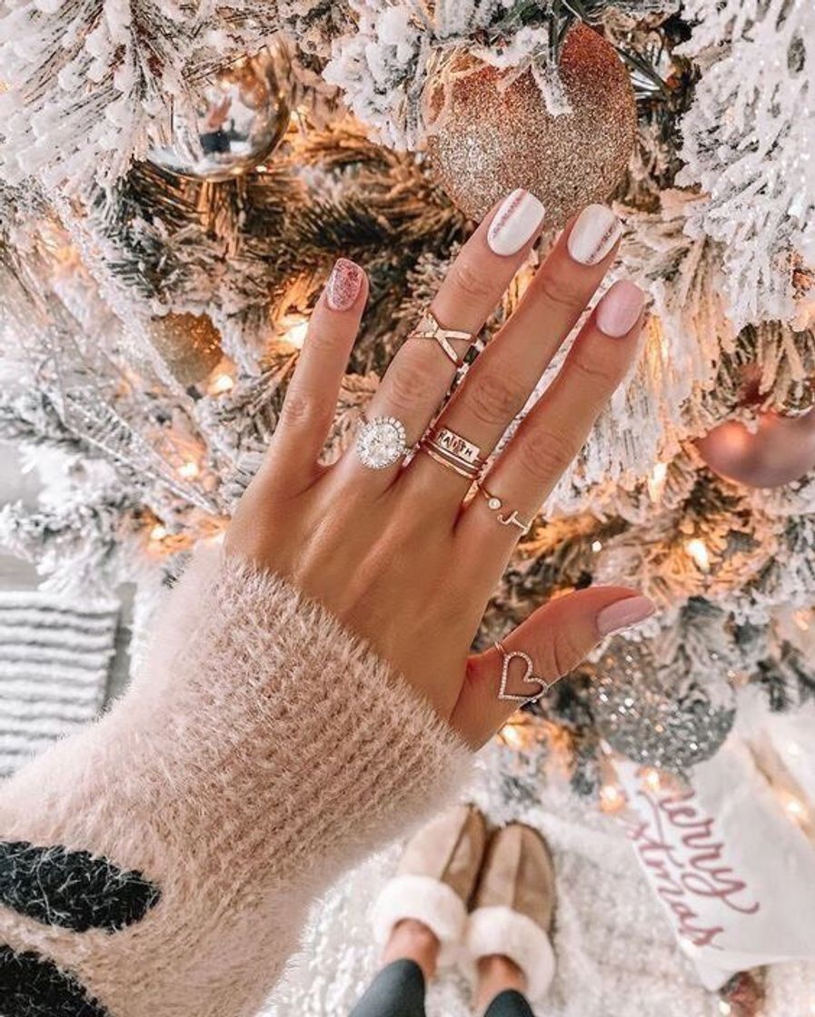 Moda Especial de natal unhas🎅🏼